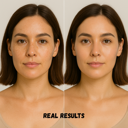 𝐖𝐡𝐢𝐭𝐞𝐧𝐢𝐧𝐠 and 𝐅𝐫𝐞𝐜𝐤𝐥𝐞 Removing Essence, Vitamin C Serum